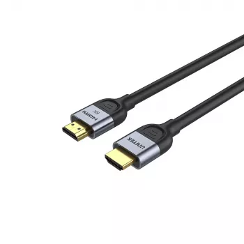 HDMI kabelis UNITEK C11086GY01-3M 3m 2.1 48 Gbit/s Melns Pelēks