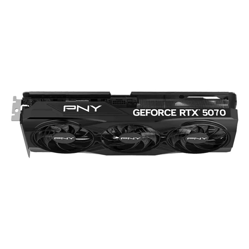PNY GeForce RTX 5070 12GB Triple Fan videokarte, 12 GB GDDR7