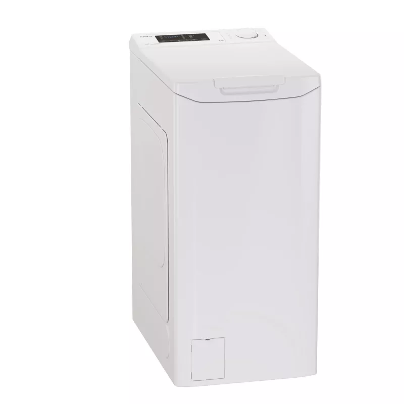 Veļas mazgājamā mašīna Candy TCAS265D3-S, augšējā ielāde, 6 kg, 1200 apgr./min, balta