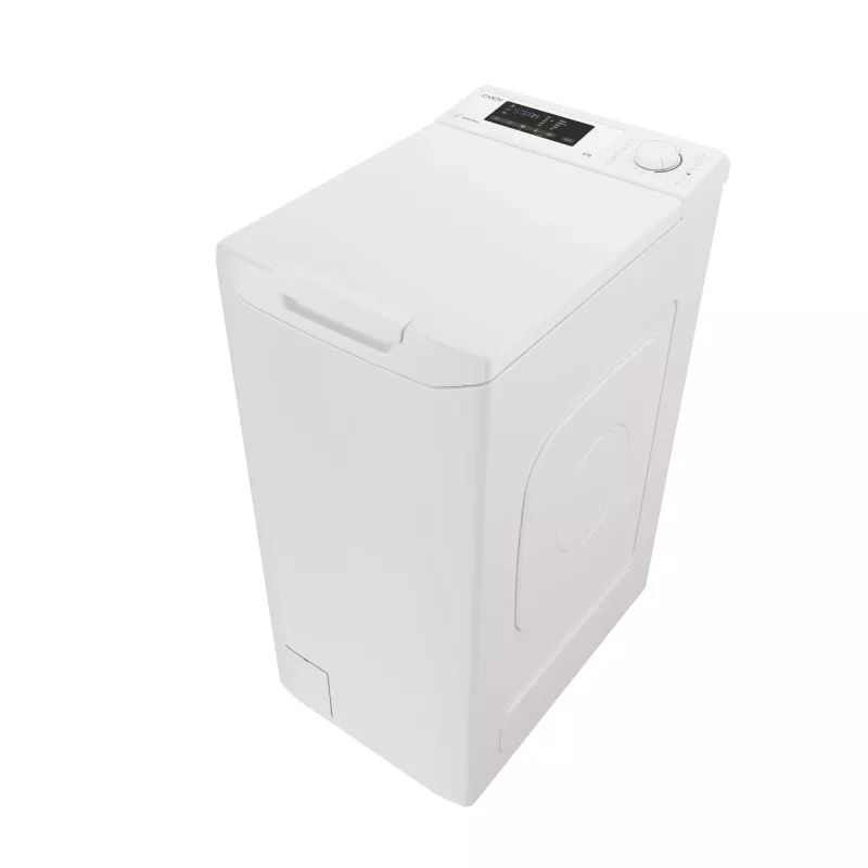 Veļas mazgājamā mašīna Candy TCAS265D3-S, augšējā ielāde, 6 kg, 1200 apgr./min, balta