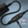 Axagon ADR-207 USB aktīvais pagarinātāja kabelis 7.5 m USB 2.0 Melns