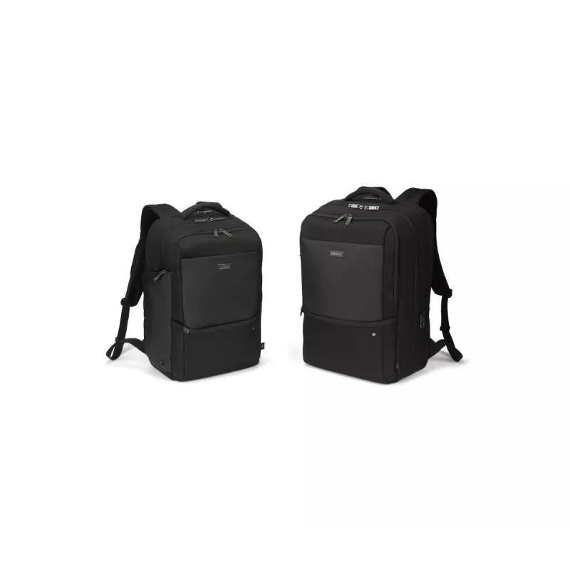 DICOTA D32162-RPET mugursoma - 14-16in piezīmjdatoram - Melna / 900d Pārstrādāts PET Poliesters
