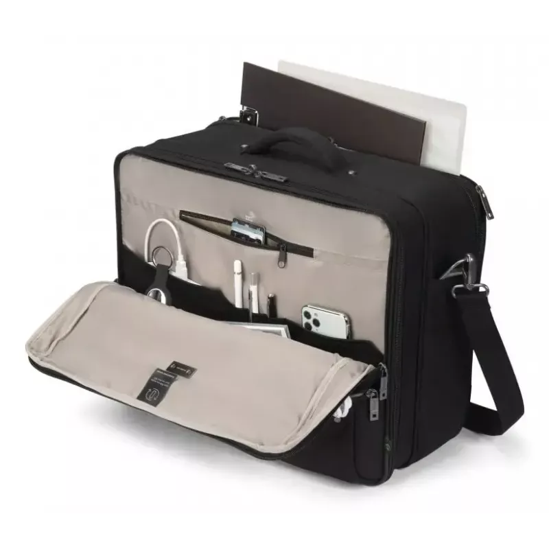 Portfelis DICOTA D32164-RPET 43.9 cm 17.3 collu Antracīts