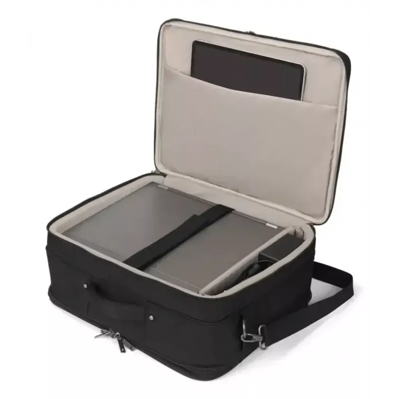 Portfelis DICOTA D32164-RPET 43.9 cm 17.3 collu Antracīts