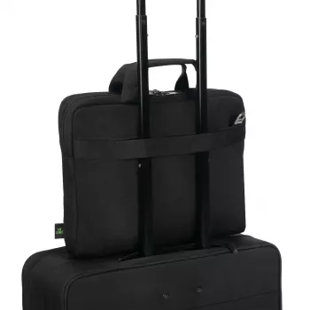 Briefa soma DICOTA D32172-RPET 14 collu Melna ar plecu siksnu