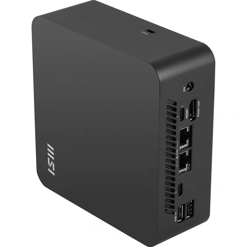 MSI Cubi NUC AI+ 2MG-001EU Copilot+ PC Intel Core Ultra 7 258V 32 GB LPDDR5x-SDRAM 1 TB SSD Windows 11 Pro Mini PC Melns
