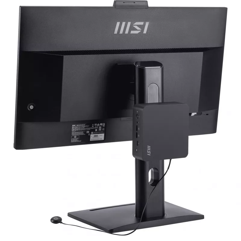 MSI Cubi NUC AI+ 2MG-001EU Copilot+ PC Intel Core Ultra 7 258V 32 GB LPDDR5x-SDRAM 1 TB SSD Windows 11 Pro Mini PC Melns