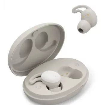 Hama Spirit Calm TWS austiņas, iekšauss, zvaniem/mūzikai, Bluetooth, bēšs/balts