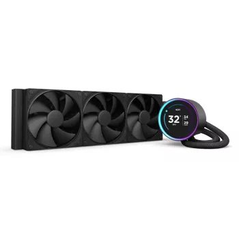 Šķidruma dzesēšanas sistēma NZXT Kraken Elite 360 12 cm Melna