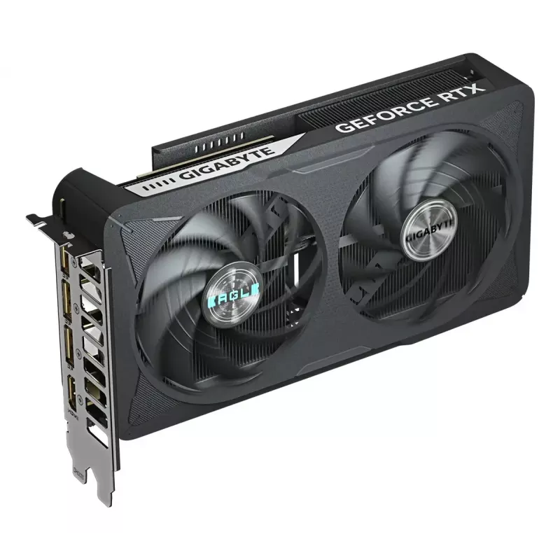 Grafikas karte GIGABYTE GeForce RTX 5060 8GB GDDR7, PCIe 5.0, 128-bit, 3840 CUDA, 2-slot, WINDFORCE 2X