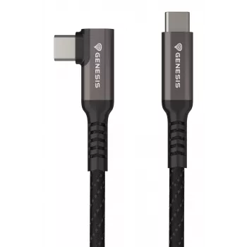 GENESIS NVC-2218 USB kabelis USB 3.2 Gen 2 (3.1 Gen 2) 3 m USB C melns, pelēks