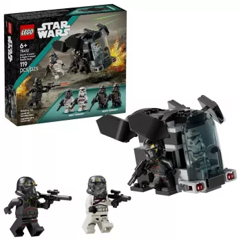 Būvējamā rotaļlieta LEGO Star Wars komplekts 75412 Death Trooper Night Trooper, 119 gabali, 4 minifigūras, 60×90×70 mm modelis