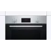 Iebūvējamā elektriskā cepeškrāsns Bosch Serie 2 HBF114ES0 — 66 L, nerūsējošais tērauds, skārienvadība + rotācijas vadība, 7 programmas, grils, konvekcija, 50–275 °C