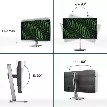 Philips 5000 sērijas 24B2G5200/00 datora monitors 60.5 cm (23.8 collas) 1920 x 1080 pikseļi Full HD LCD Antracīts