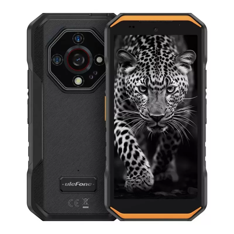 Izturīgs viedtālrunis UleFone Armor X32 6.0 collu 6GB RAM 128GB krātuve Spilgti oranžs, Energoefektivitātes klase B