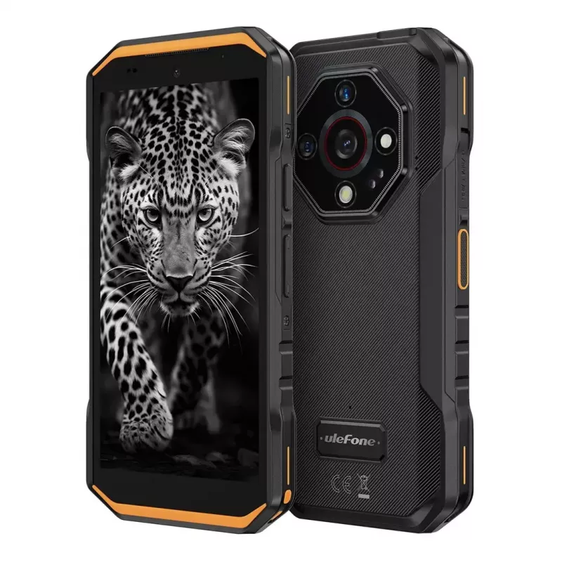 Izturīgs viedtālrunis UleFone Armor X32 6.0 collu 6GB RAM 128GB krātuve Spilgti oranžs, Energoefektivitātes klase B