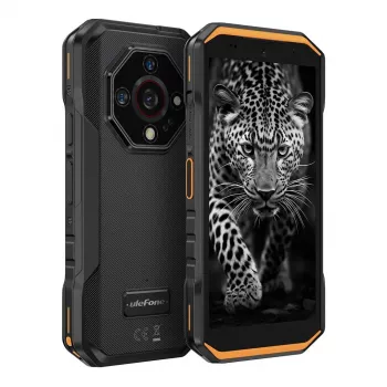 Izturīgs viedtālrunis UleFone Armor X32 6.0 collu 6GB RAM 128GB krātuve Spilgti oranžs, Energoefektivitātes klase B