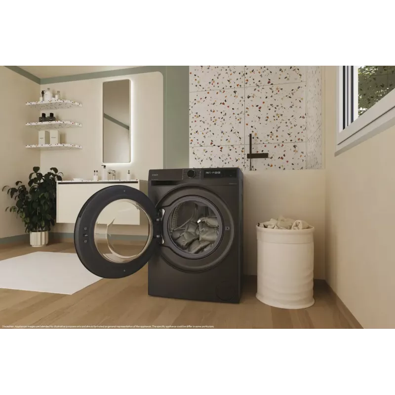 Candy BR 47SBL8G-S veļas mazgājamā mašīna priekšējā ielāde 7 kg 1400 RPM Pelēka
