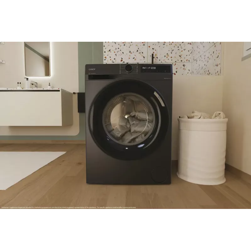 Candy BR 47SBL8G-S veļas mazgājamā mašīna priekšējā ielāde 7 kg 1400 RPM Pelēka