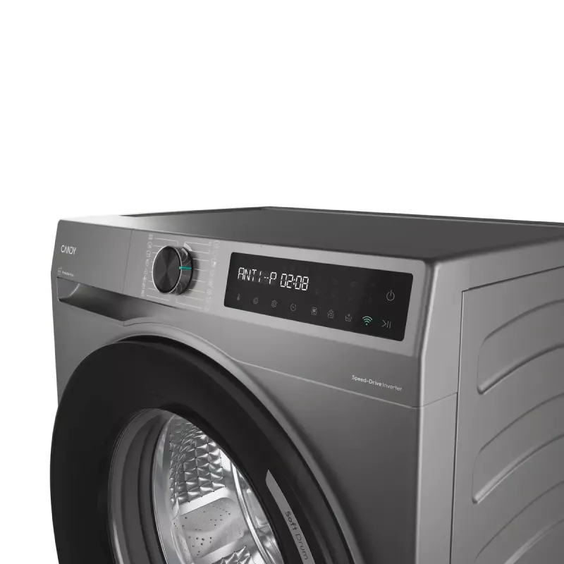 Candy BR 47SBL8G-S veļas mazgājamā mašīna priekšējā ielāde 7 kg 1400 RPM Pelēka