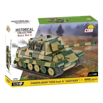 Cobi Panzerjäger Tiger Ausf. B Jagdtiger 1:35 mēroga būvējamais modelis