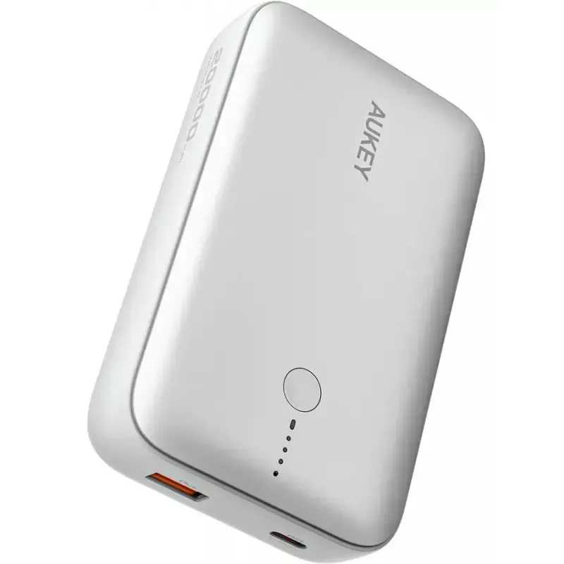 Pārnēsājams barošanas bloks Aukey PB-Y57 Frozen White 2000mAh