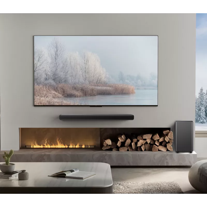 TCL S S55H 2.1 kanālu skaņas josla ar Dolby Atmos, bezvadu zemfrekvences skaļruni un Bluetooth