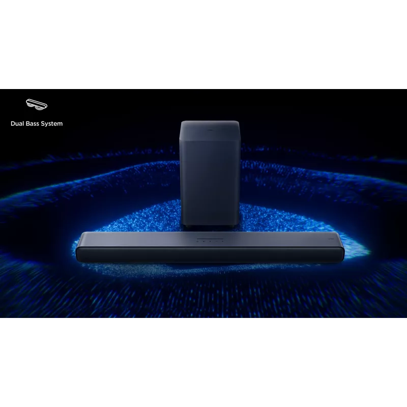 TCL S S55H 2.1 kanālu skaņas josla ar Dolby Atmos, bezvadu zemfrekvences skaļruni un Bluetooth