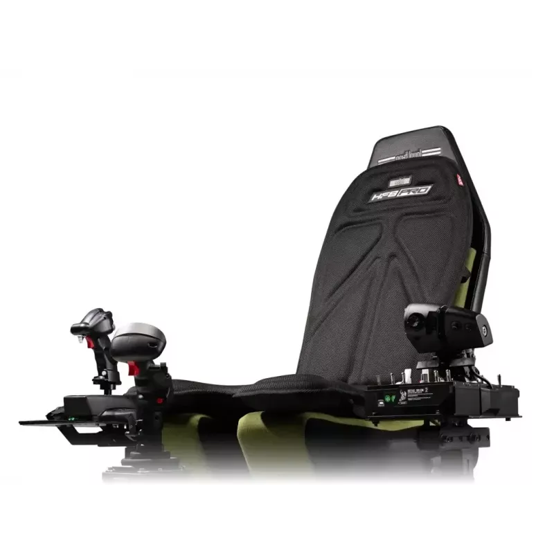 Next Level Racing HF8 PRO Haptic Feedback Gaming Pad Melns
