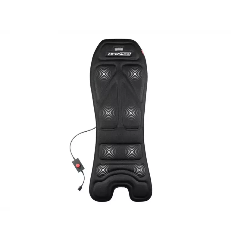 Next Level Racing HF8 PRO Haptic Feedback Gaming Pad Melns