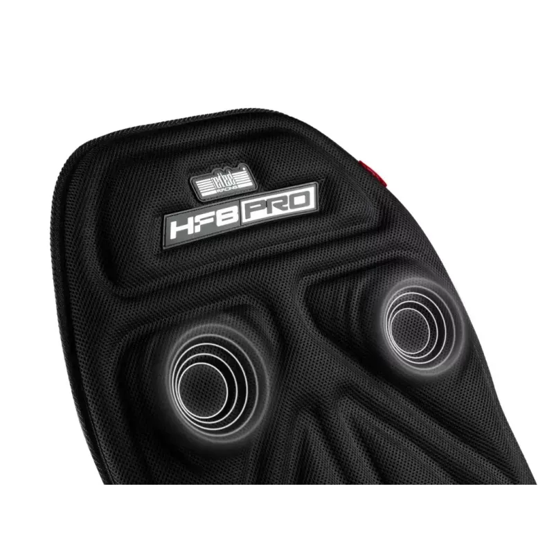 Next Level Racing HF8 PRO Haptic Feedback Gaming Pad Melns