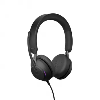 Jabra Evolve2 40 SE Austiņas Ar Vadu Zvanu/Mūzikai USB Type-C / USB Type-A Melns