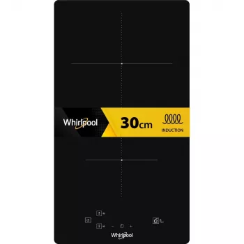 Whirlpool WS Q0530 NE Melna Iebūvējamā 28 cm Zonas Indukcijas Plīts 2 Zonas