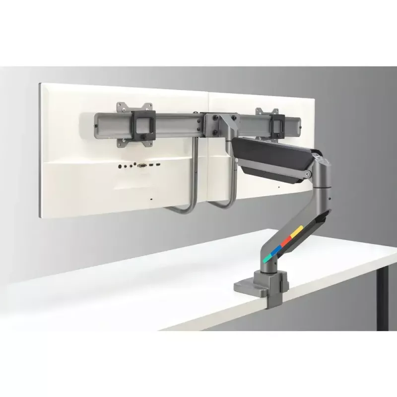 Divu monitoru roka Kensington SmartFit K58272WW Clamp/Grommet 18kg