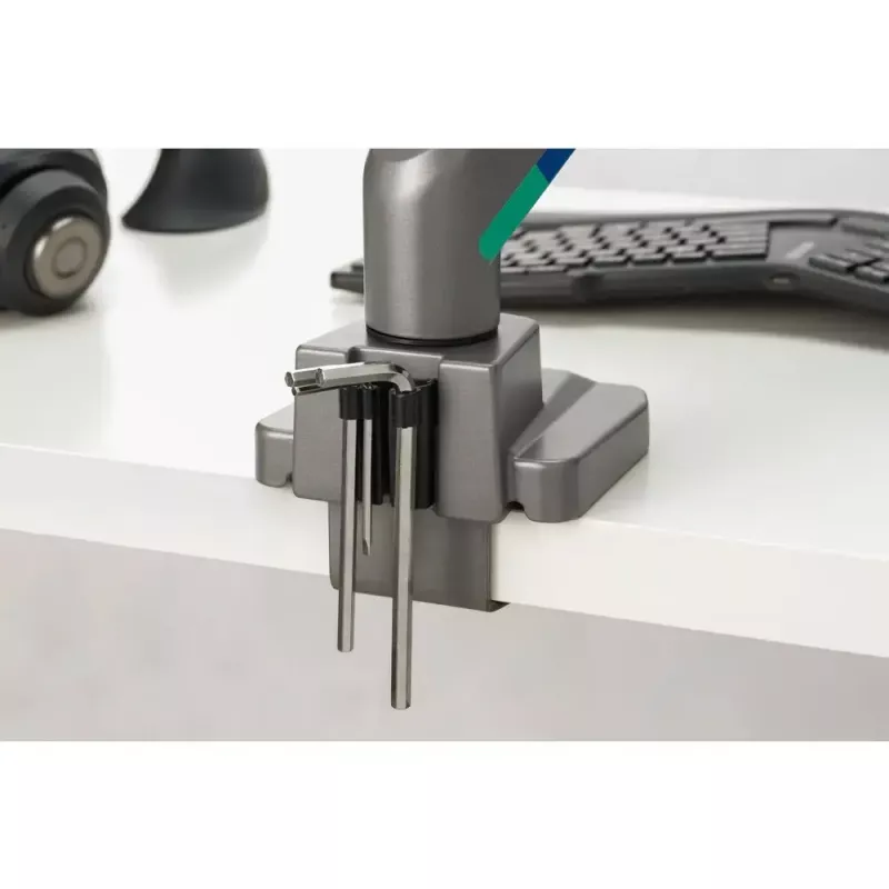 Divu monitoru roka Kensington SmartFit K58272WW Clamp/Grommet 18kg