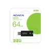 ADATA UC320 USB zibatmiņa 64 GB USB Type-A 3.2 Gen 1 Melna