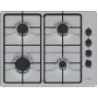 Bosch Serie 2 PBP6B5K80 gāzes plīts virsma, nerūsējošais tērauds, iebūvējama, 60 cm, 4 degļi