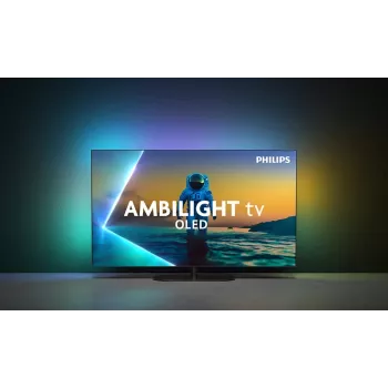 Philips 55OLED820/12 televizors 139.7 cm (55 collas) 4K Ultra HD Smart TV Wi-Fi Melns