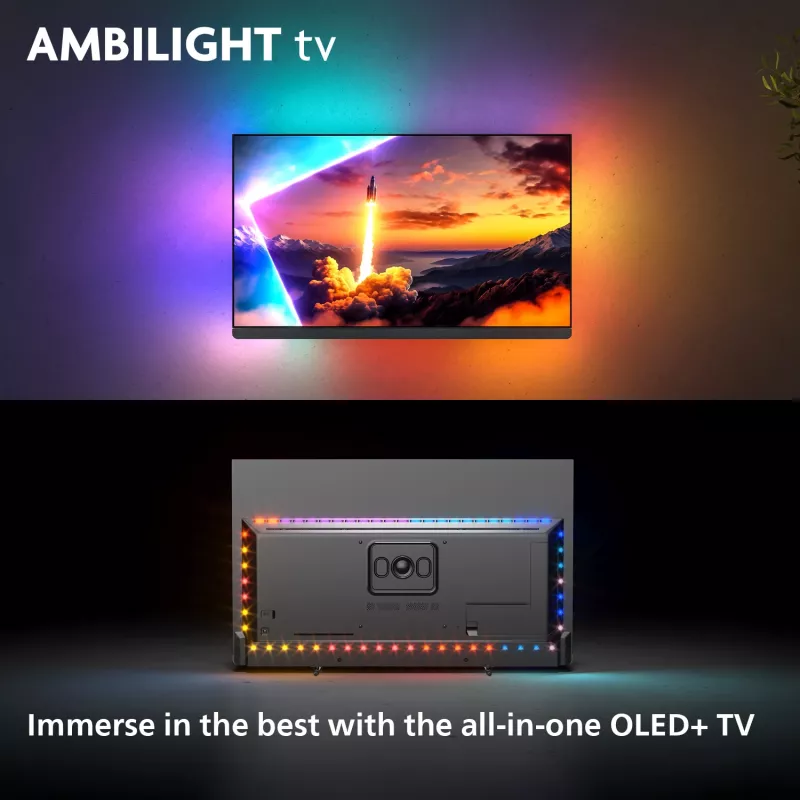 Philips 55OLED910/12 TV 139.7 cm (55 collas) 4K Ultra HD Smart TV Wi-Fi Metālisks