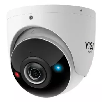 IP drošības kamera TP-Link InSight S485PI āra vadu kupola 4K 3840×2160, 180° horizontāls objektīvs, sienas stiprinājums, balta