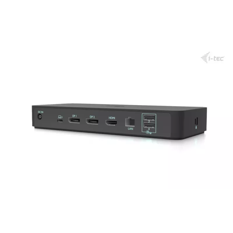 i-tec USB-C Inteliģentā Triple Display Docking stacija + 100 W barošana