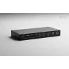 ITEC i-tec USB-C KVM Dock PRO trīs ierīcēm, divi video, 2x Power Delivery (līdz 92W), USB 3.2, 10 Gbps, Gigabit Ethernet