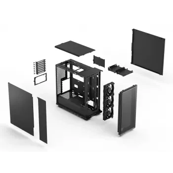 Datora korpuss Fractal Design Epoch Black Solid Midi Tower Melns