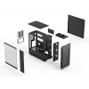 Korpusa Fractal Design Epoch Black TG RGB Light Tint Midi Tower Melns