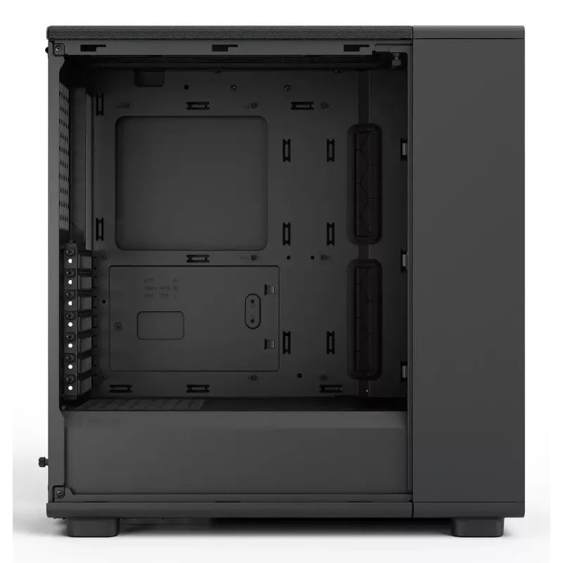 Korpusa Fractal Design Epoch Black TG RGB Light Tint Midi Tower Melns