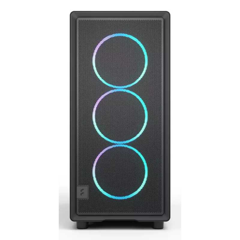 Korpusa Fractal Design Epoch Black TG RGB Light Tint Midi Tower Melns