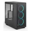 Korpusa Fractal Design Epoch Black TG RGB Light Tint Midi Tower Melns