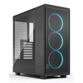 Korpusa Fractal Design Epoch Black TG RGB Light Tint Midi Tower Melns