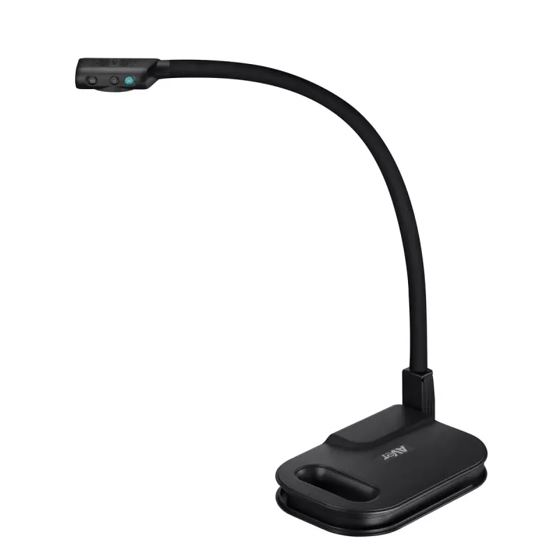 AVer AVerVision U50+ dokumentu kamera, 8 MP CMOS, 1080p, 60 fps, 16x digitālais tālummaiņa, USB 2.0, melna