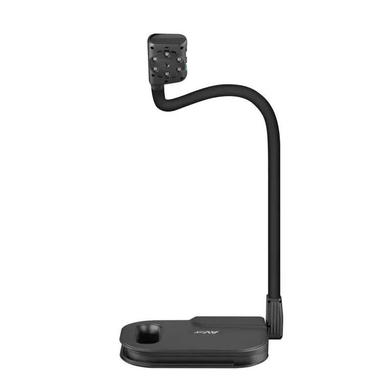 AVer AVerVision U50+ dokumentu kamera, 8 MP CMOS, 1080p, 60 fps, 16x digitālais tālummaiņa, USB 2.0, melna